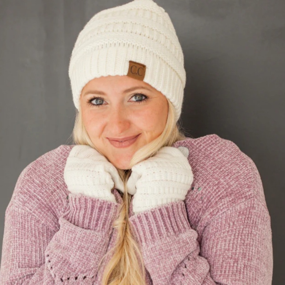 CC Beanies Bundle: Pink and White